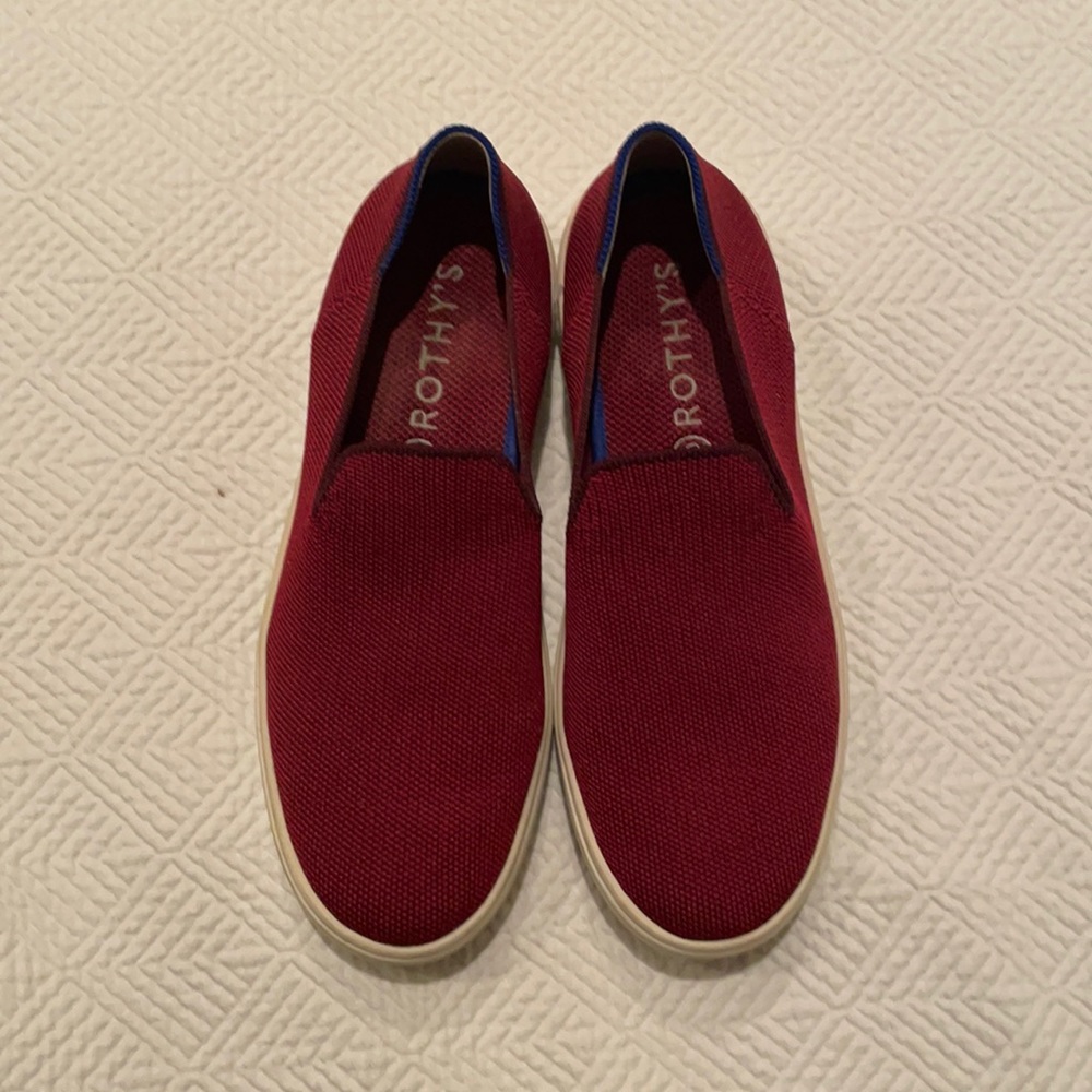 Rothy’s “The Sneaker” in size 7.5